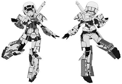 Frame Arms Girl - Gourai - 1/1 - Kai, Anime ver. (Kotobukiya)ㅤ – Kotobukiya – ActionFigureBrasil