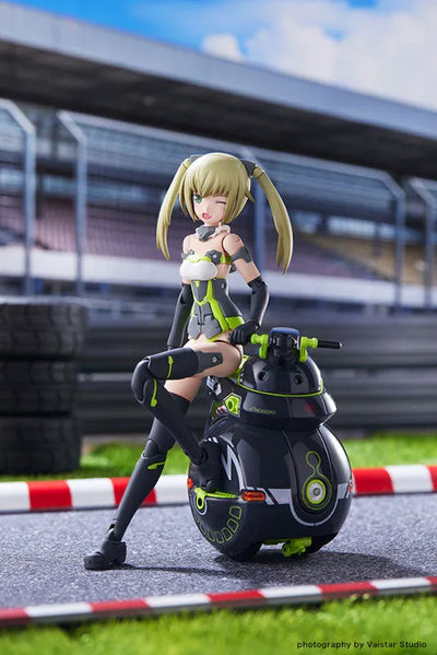 Frame Arms Girl INNOCENTIA [Racer] & NOSERU [Racing Spec Ver.] Plastic Modelㅤ – Kotobukiya – ActionFigureBrasil