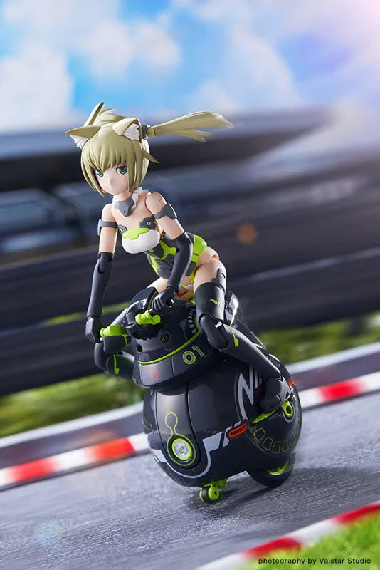 Frame Arms Girl INNOCENTIA [Racer] & NOSERU [Racing Spec Ver.] Plastic Modelㅤ – Kotobukiya – ActionFigureBrasil