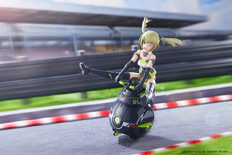Frame Arms Girl INNOCENTIA [Racer] & NOSERU [Racing Spec Ver.] Plastic Modelㅤ – Kotobukiya – ActionFigureBrasil