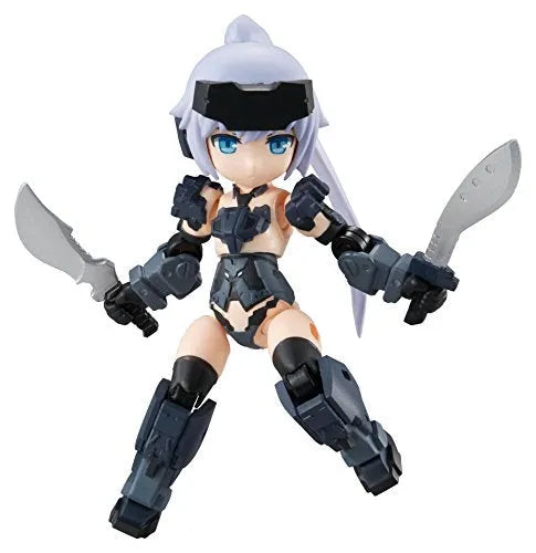 Frame Arms Girl - Jinrai - Desktop Army - Frame Arms Girl KT-323f Jinrai Series - Akagake (w/suprised facial expression) (MegaHouse)ㅤ – MegaHouse – ActionFigureBrasil