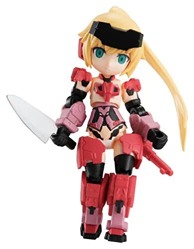 Frame Arms Girl - Jinrai - Desktop Army - Frame Arms Girl KT-323f Jinrai Series - Akagake (w/suprised facial expression) (MegaHouse)ㅤ – MegaHouse – ActionFigureBrasil