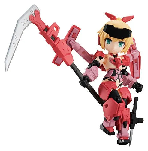 Frame Arms Girl - Jinrai - Desktop Army - Frame Arms Girl KT-323f Jinrai Series - Akagake (w/suprised facial expression) (MegaHouse)ㅤ – MegaHouse – ActionFigureBrasil