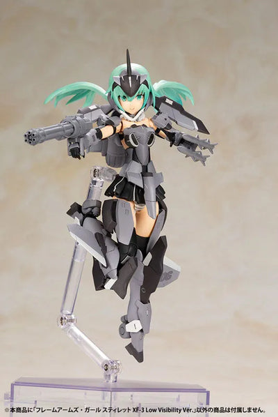 Frame Arms Girl - Stylet - XF-3 Low Visibility ver. (Kotobukiya)ㅤ – Kotobukiya – ActionFigureBrasil — com base expositora