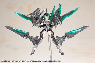 Frame Arms Girl - Stylet - XF-3 Low Visibility ver. (Kotobukiya)ㅤ – Kotobukiya – ActionFigureBrasil — ângulo diferente