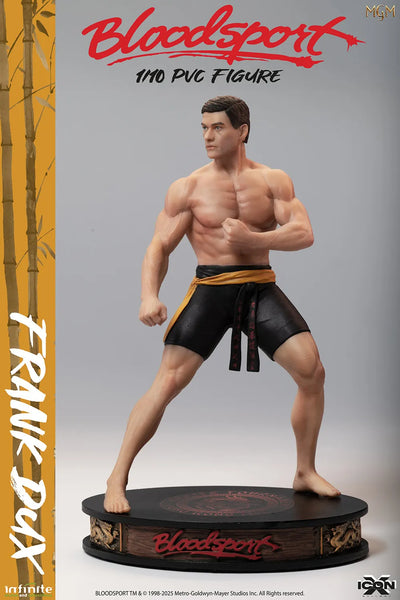 Frank Dux - LIMITED EDITION: TBD – Infinite Statue – ActionFigure Brasil — embalagem