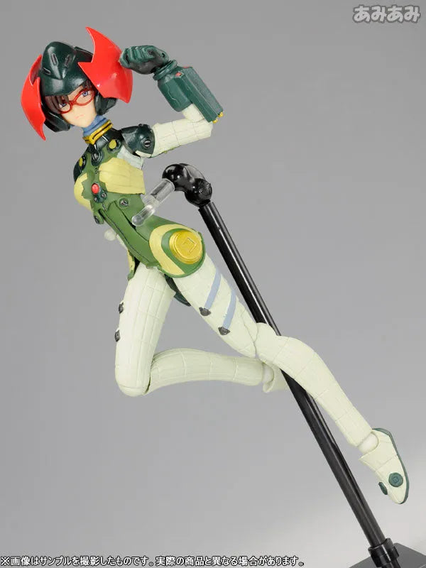 Fraulein Revoltech No.020 Makinami Mari Illustrious Old Plug Suit (Evangelion: 2.0 You Can (Not) Advance)ㅤ – Kaiyodo – ActionFigureBrasil
