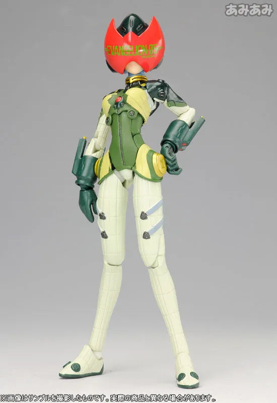 Fraulein Revoltech No.020 Makinami Mari Illustrious Old Plug Suit (Evangelion: 2.0 You Can (Not) Advance)ㅤ – Kaiyodo – ActionFigureBrasil