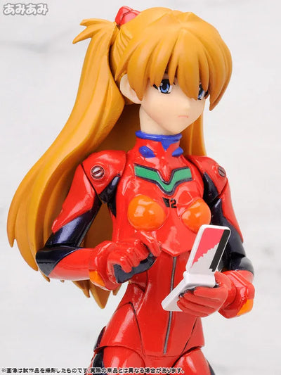 Fraulein Revoltech No.021 Asuka Langley Shikinami in Plug Suit Edition (Evangelion: 2.0 You Can (Not) Advance)ㅤ – Kaiyodo – ActionFigureBrasil — ângulo diferente