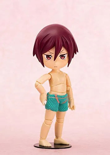 Free! - Matsuoka Rin - Kisekae Action! Niitengo (Chara-Ani, Toy's Works)ㅤ – Chara-Ani – ActionFigureBrasil