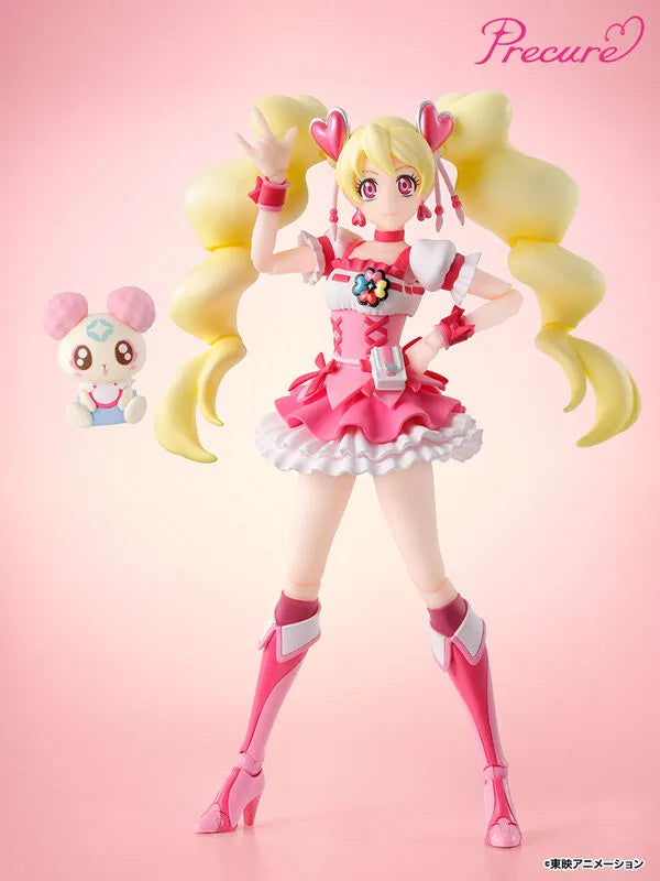 Fresh Precure! - Chiffon - Cure Peach - S.H.Figuarts - Precure Character Designer’s Edition (Bandai Spirits)ㅤ – Bandai Spirits – ActionFigureBrasil