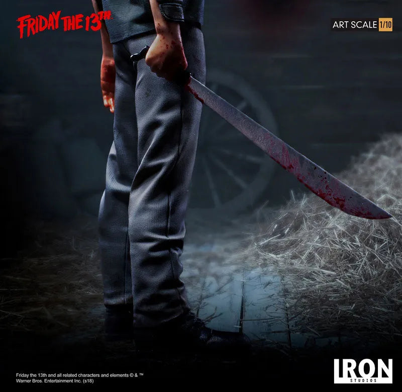 Friday the 13th / Jason Voorhees 1/10 Art Scale Statueㅤ – Iron Studios – ActionFigureBrasil