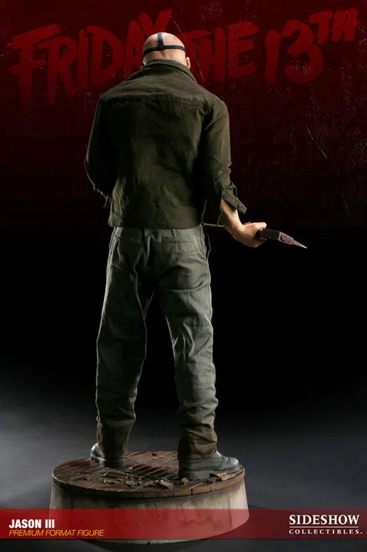 Friday the 13th Part III - 1/4 Scale Premium Figure: Jason Voorheesㅤ – Sideshow Collectibles – ActionFigureBrasil