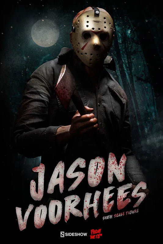 Friday the 13th PART3 1/6 Scale Figure - SideShow Sixth Scale: Jason Vorheesㅤ – Sideshow Collectibles – ActionFigureBrasil