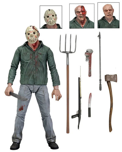 Friday the 13th PART3 - Jason Voorhees Ultimate 7 Inch Action Figureㅤ – NECA – ActionFigureBrasil