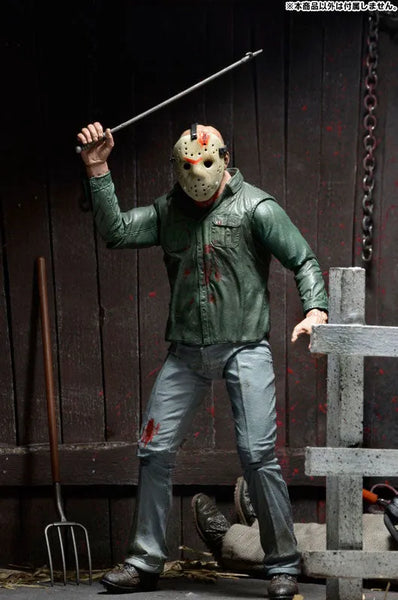 Friday the 13th PART3 - Jason Voorhees Ultimate 7 Inch Action Figureㅤ – NECA – ActionFigureBrasil — iluminação de estúdio