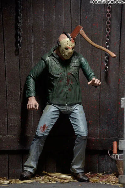 Friday the 13th PART3 - Jason Voorhees Ultimate 7 Inch Action Figureㅤ – NECA – ActionFigureBrasil — ângulo diferente