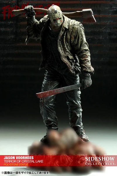Friday the 13th - Statue: Jason Voorhees (The Terror of Crystal Lake)ㅤ – Sideshow Collectibles – ActionFigureBrasil