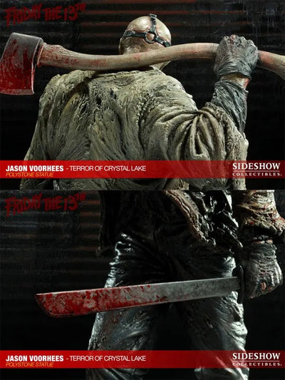 Friday the 13th - Statue: Jason Voorhees (The Terror of Crystal Lake)ㅤ – Sideshow Collectibles – ActionFigureBrasil — acessórios