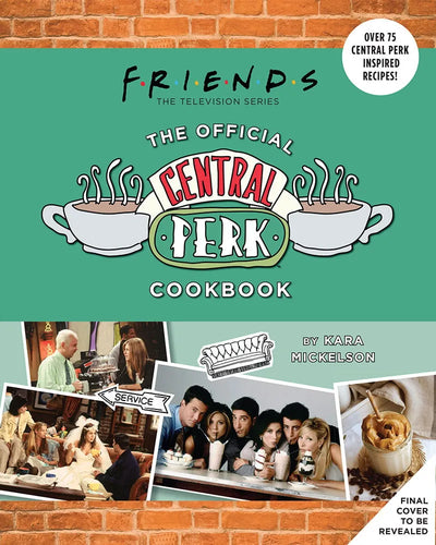 Friends: The Official Central Perk Cookbook – Insight Editions – ActionFigure Brasil — embalagem