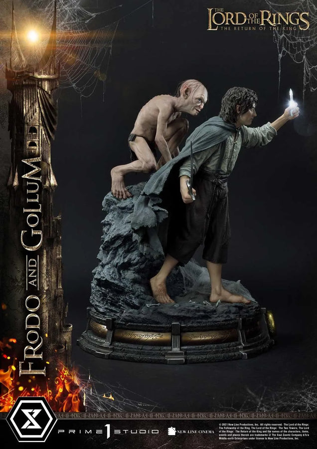Frodo & Gollum (Bonus Version) The Lord of the Rings: The Return of the King (Film) – Prime1Studio – ActionFigure Brasil