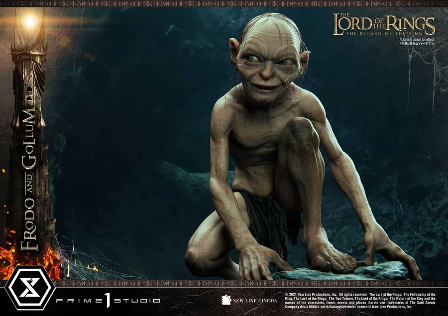 Frodo & Gollum (Bonus Version) The Lord of the Rings: The Return of the King (Film) – Prime1Studio – ActionFigure Brasil