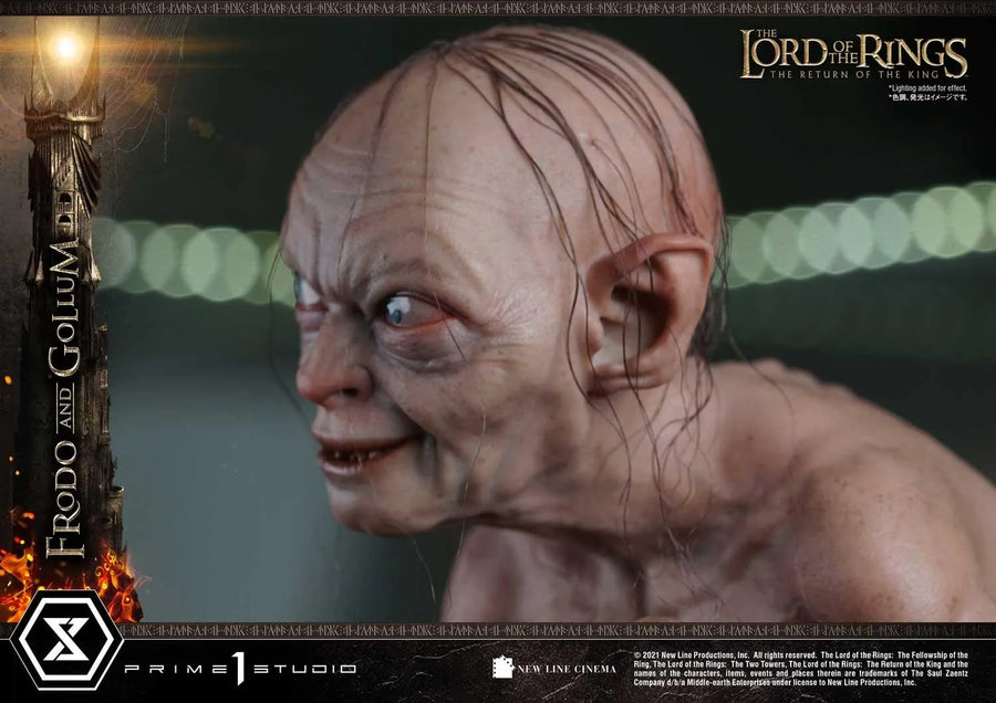 Frodo & Gollum (Bonus Version) The Lord of the Rings: The Return of the King (Film) – Prime1Studio – ActionFigure Brasil