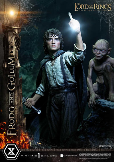 Frodo & Gollum (Regular Version) The Lord of the Rings: The Return of the King (Film) – Prime1Studio – ActionFigure Brasil