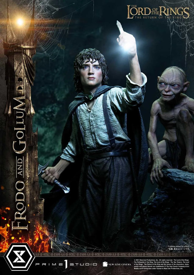 Frodo & Gollum (Regular Version) The Lord of the Rings: The Return of the King (Film) – Prime1Studio – ActionFigure Brasil