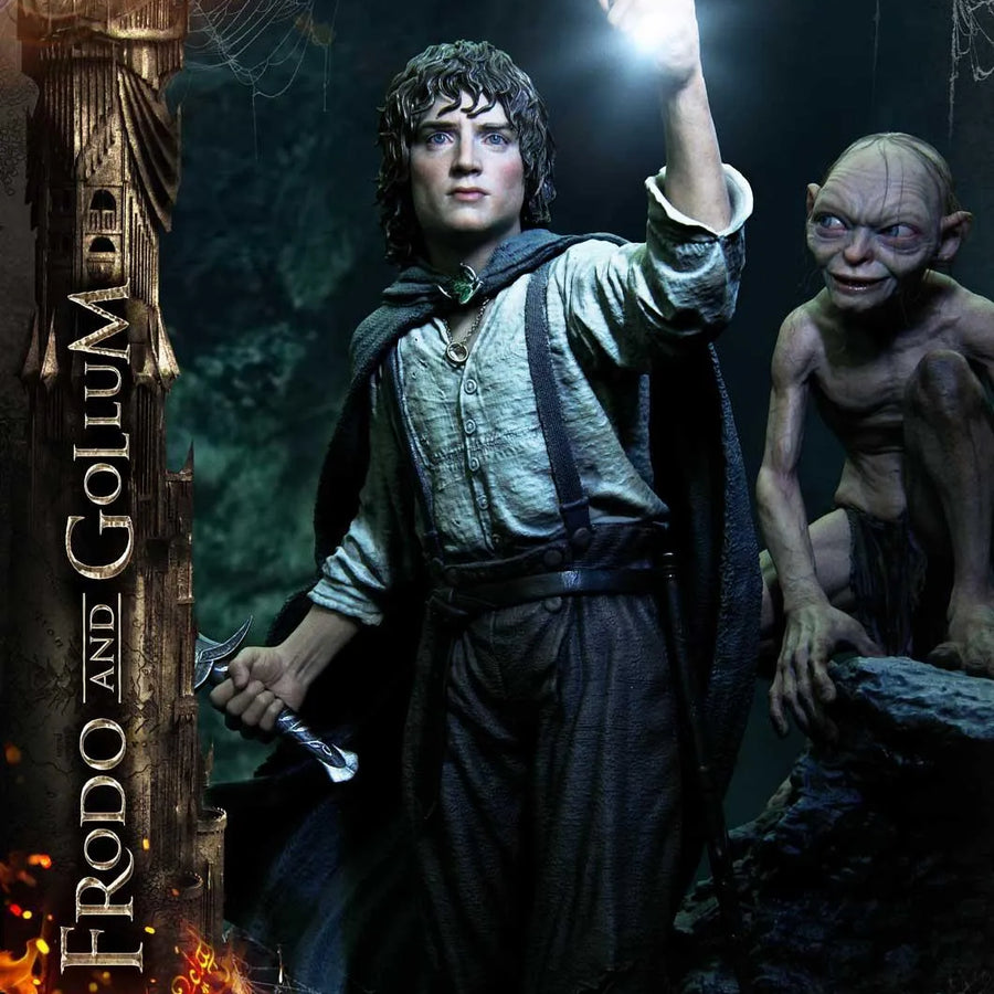 Frodo & Gollum (Regular Version) The Lord of the Rings: The Return of the King (Film) – Prime1Studio – ActionFigure Brasil