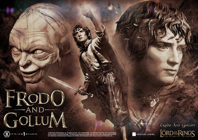 Frodo & Gollum (Regular Version) The Lord of the Rings: The Return of the King (Film) – Prime1Studio – ActionFigure Brasil