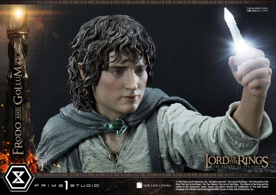 Frodo & Gollum (Regular Version) The Lord of the Rings: The Return of the King (Film) – Prime1Studio – ActionFigure Brasil