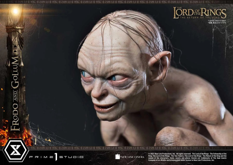Frodo & Gollum (Regular Version) The Lord of the Rings: The Return of the King (Film) – Prime1Studio – ActionFigure Brasil