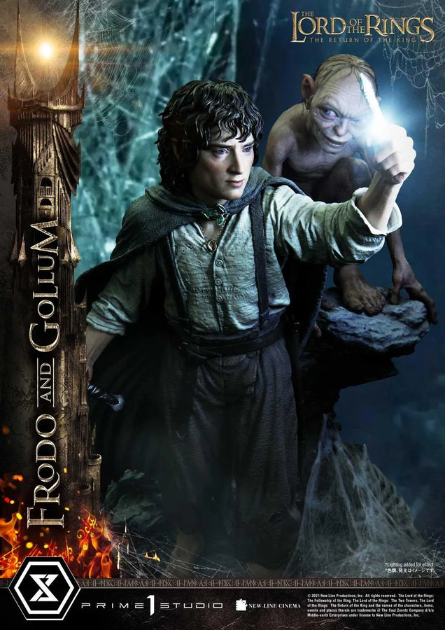 Frodo & Gollum (Regular Version) The Lord of the Rings: The Return of the King (Film) – Prime1Studio – ActionFigure Brasil