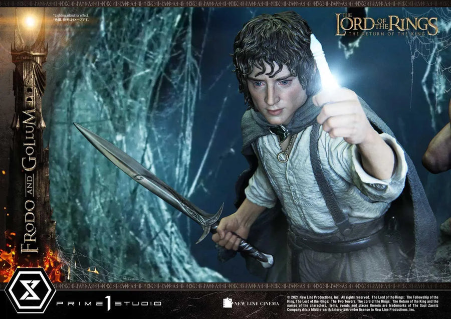Frodo & Gollum (Regular Version) The Lord of the Rings: The Return of the King (Film) – Prime1Studio – ActionFigure Brasil