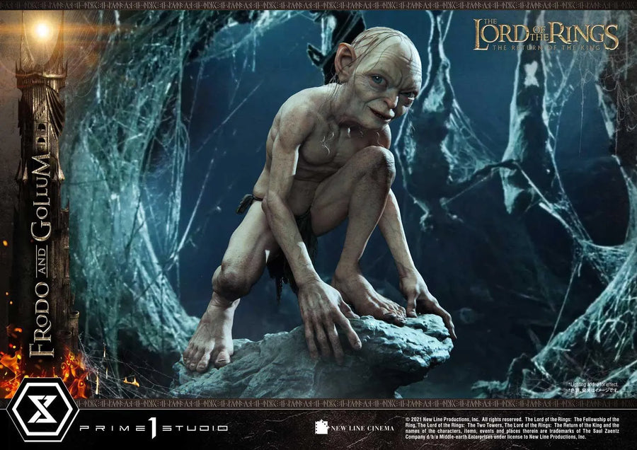 Frodo & Gollum (Regular Version) The Lord of the Rings: The Return of the King (Film) – Prime1Studio – ActionFigure Brasil