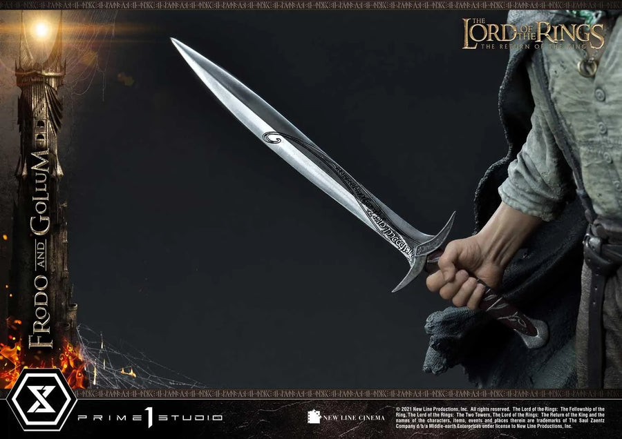 Frodo & Gollum (Regular Version) The Lord of the Rings: The Return of the King (Film) – Prime1Studio – ActionFigure Brasil