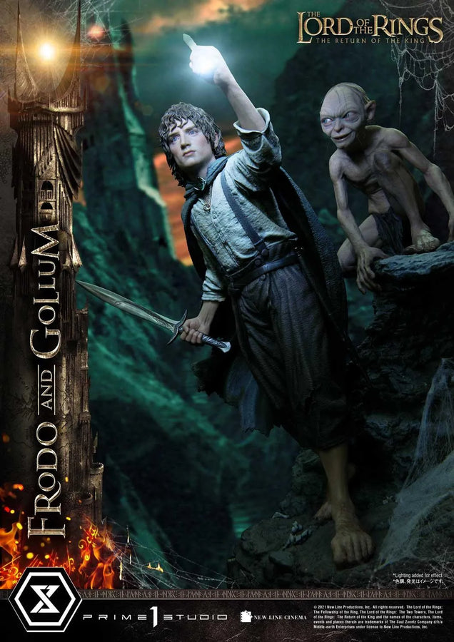 Frodo & Gollum (Regular Version) The Lord of the Rings: The Return of the King (Film) – Prime1Studio – ActionFigure Brasil