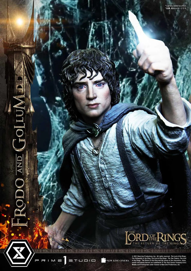 Frodo & Gollum (Regular Version) The Lord of the Rings: The Return of the King (Film) – Prime1Studio – ActionFigure Brasil