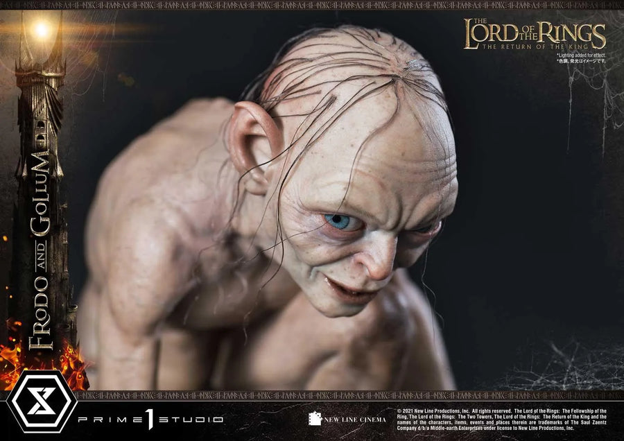 Frodo & Gollum (Regular Version) The Lord of the Rings: The Return of the King (Film) – Prime1Studio – ActionFigure Brasil