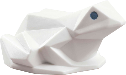 Frog (Matte White) – Lladró – ActionFigure Brasil