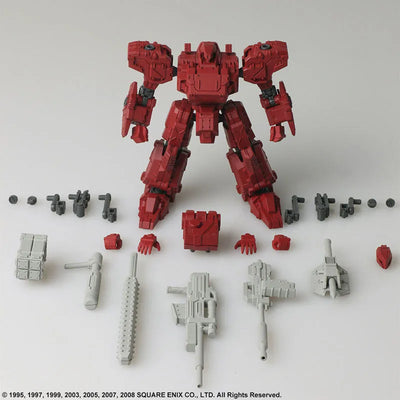 Front Mission - Frost - 1/72 - Structure Arts Plastic Model Kit Vol. 2 - Hell's Wall ver. (Square Enix)ㅤ – Square Enix – ActionFigureBrasil — embalagem