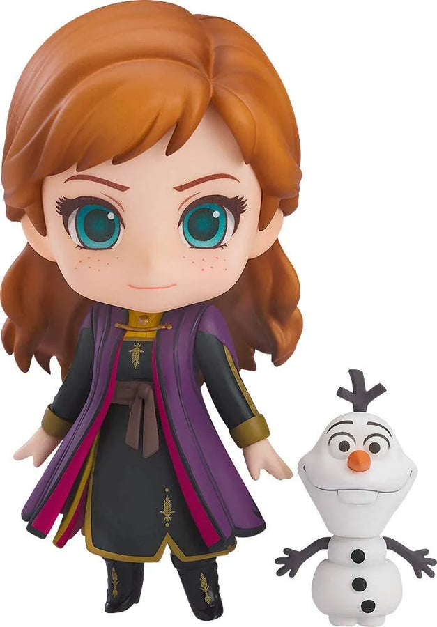 Frozen 2 - Anna - Olaf - Nendoroid #1442 - Travel Costume Ver. (Good Smile Company)ㅤ – Good Smile Company – ActionFigureBrasil