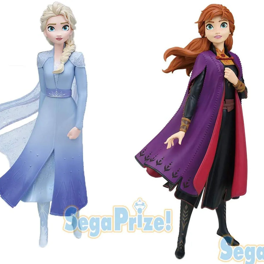 Frozen 2 - Elsa - Anna - Sega Disney Prize - Set of 2 Figures (SEGA)ㅤ – SEGA – ActionFigureBrasil