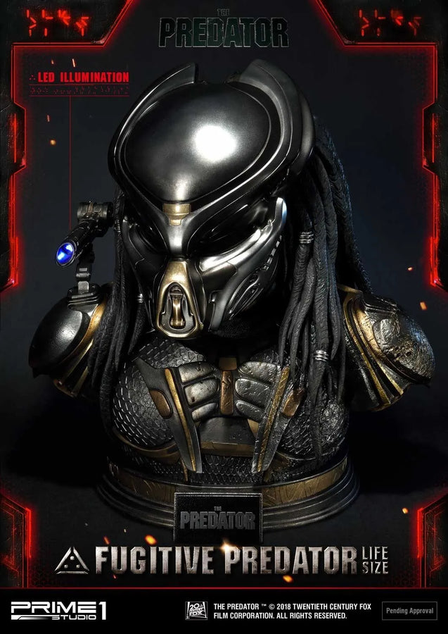 Fugitive Predator (Deluxe Version) The Predator (Film) – Prime1Studio – ActionFigure Brasil