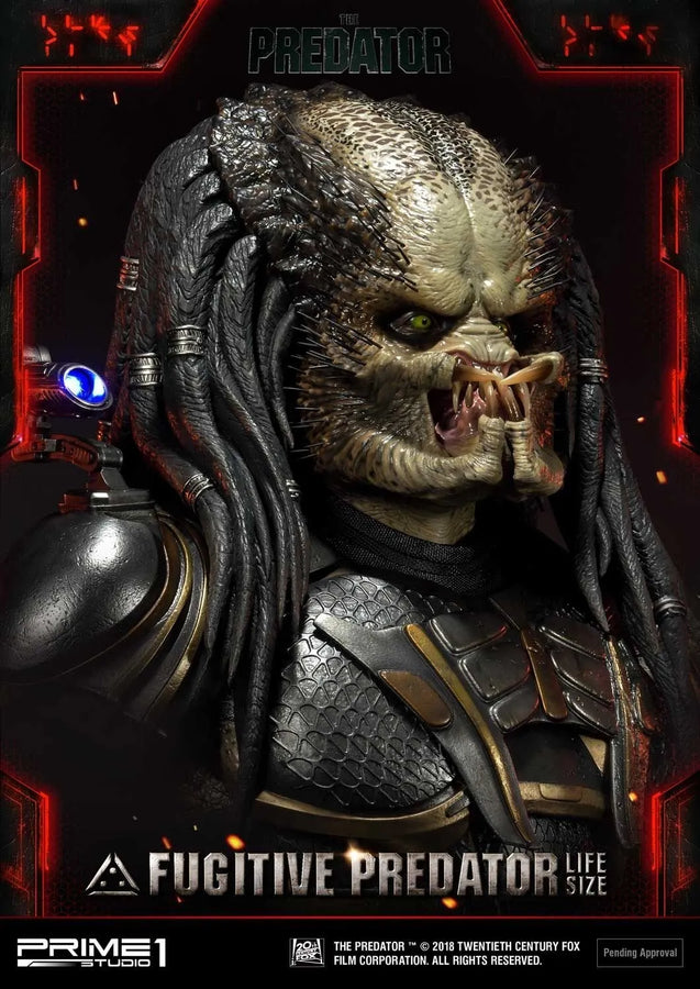 Fugitive Predator (Deluxe Version) The Predator (Film) – Prime1Studio – ActionFigure Brasil