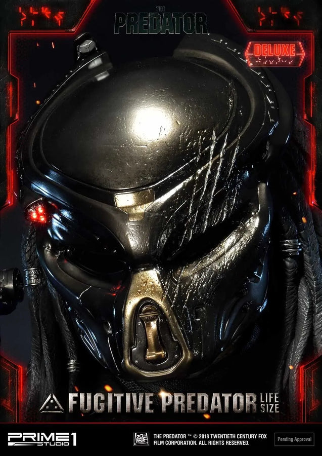 Fugitive Predator (Deluxe Version) The Predator (Film) – Prime1Studio – ActionFigure Brasil