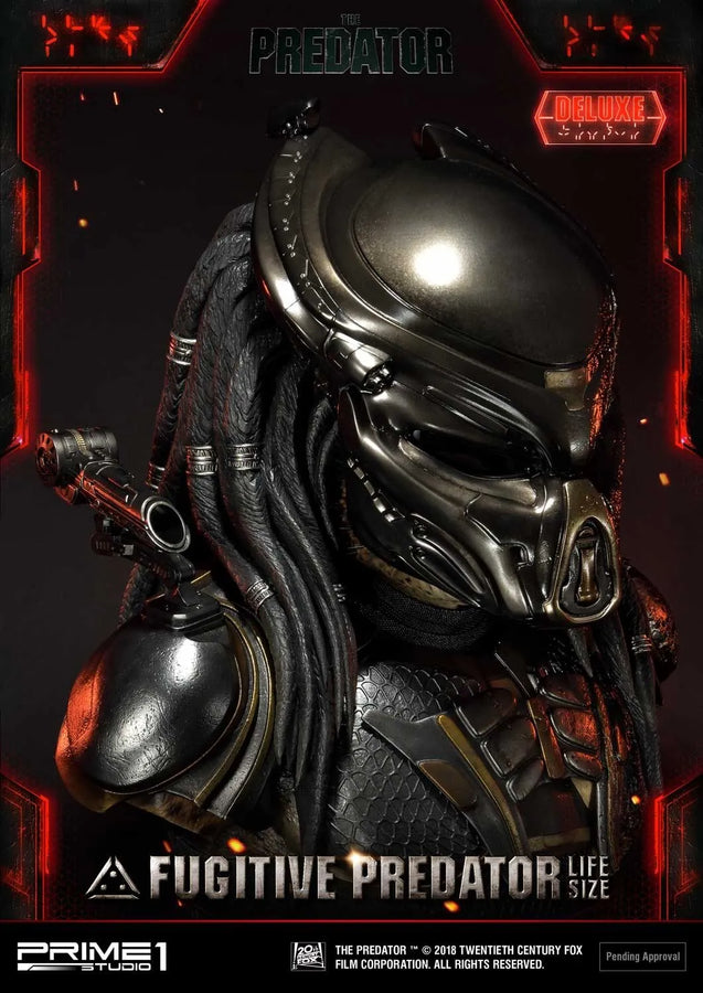 Fugitive Predator (Deluxe Version) The Predator (Film) – Prime1Studio – ActionFigure Brasil