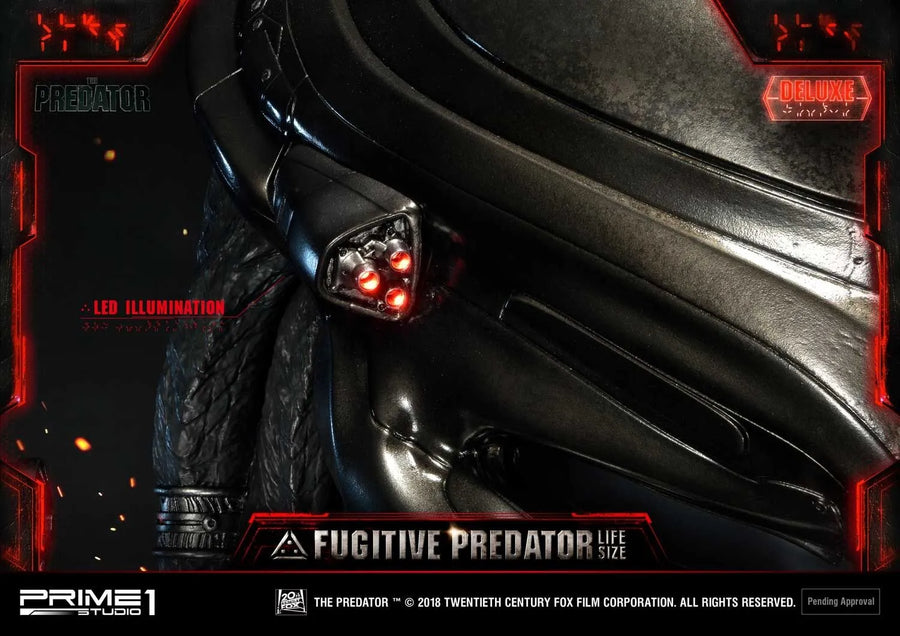 Fugitive Predator (Deluxe Version) The Predator (Film) – Prime1Studio – ActionFigure Brasil
