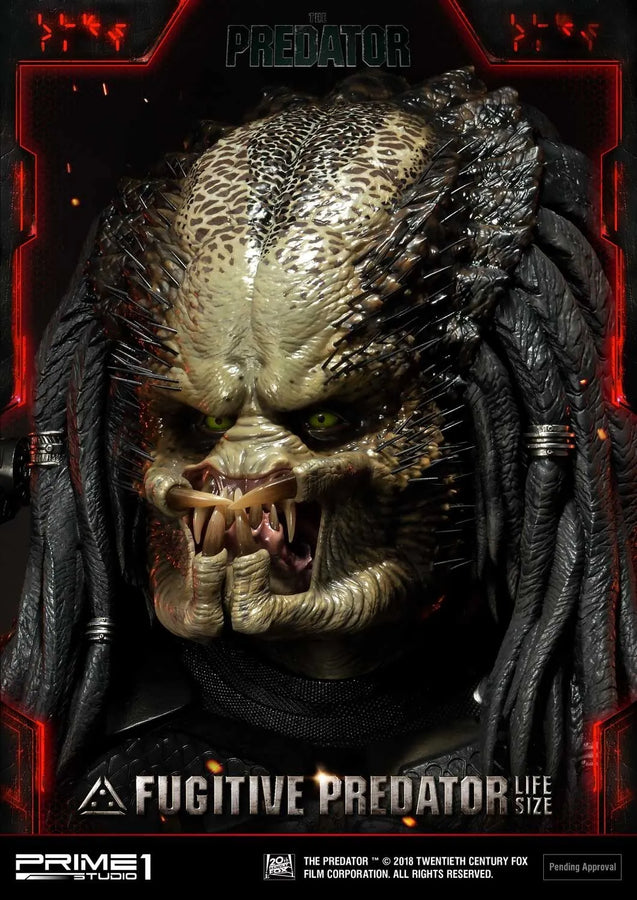 Fugitive Predator (Deluxe Version) The Predator (Film) – Prime1Studio – ActionFigure Brasil